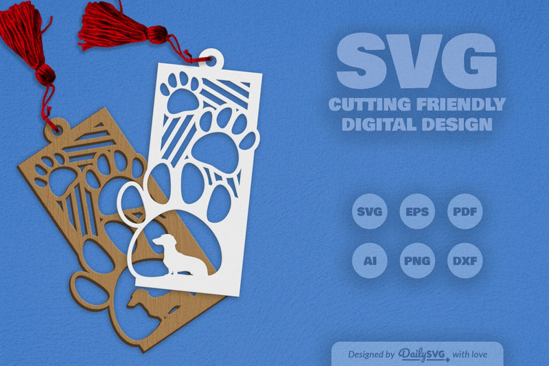 Dog Paw SVG Bundle 6 - CraftNest - Digital Crafting and Art