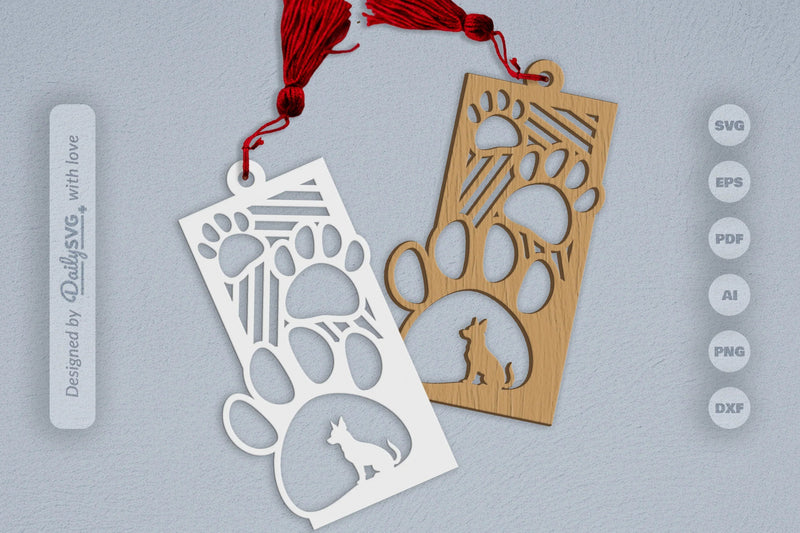Dog Paw SVG Bundle 8 - CraftNest - Digital Crafting and Art