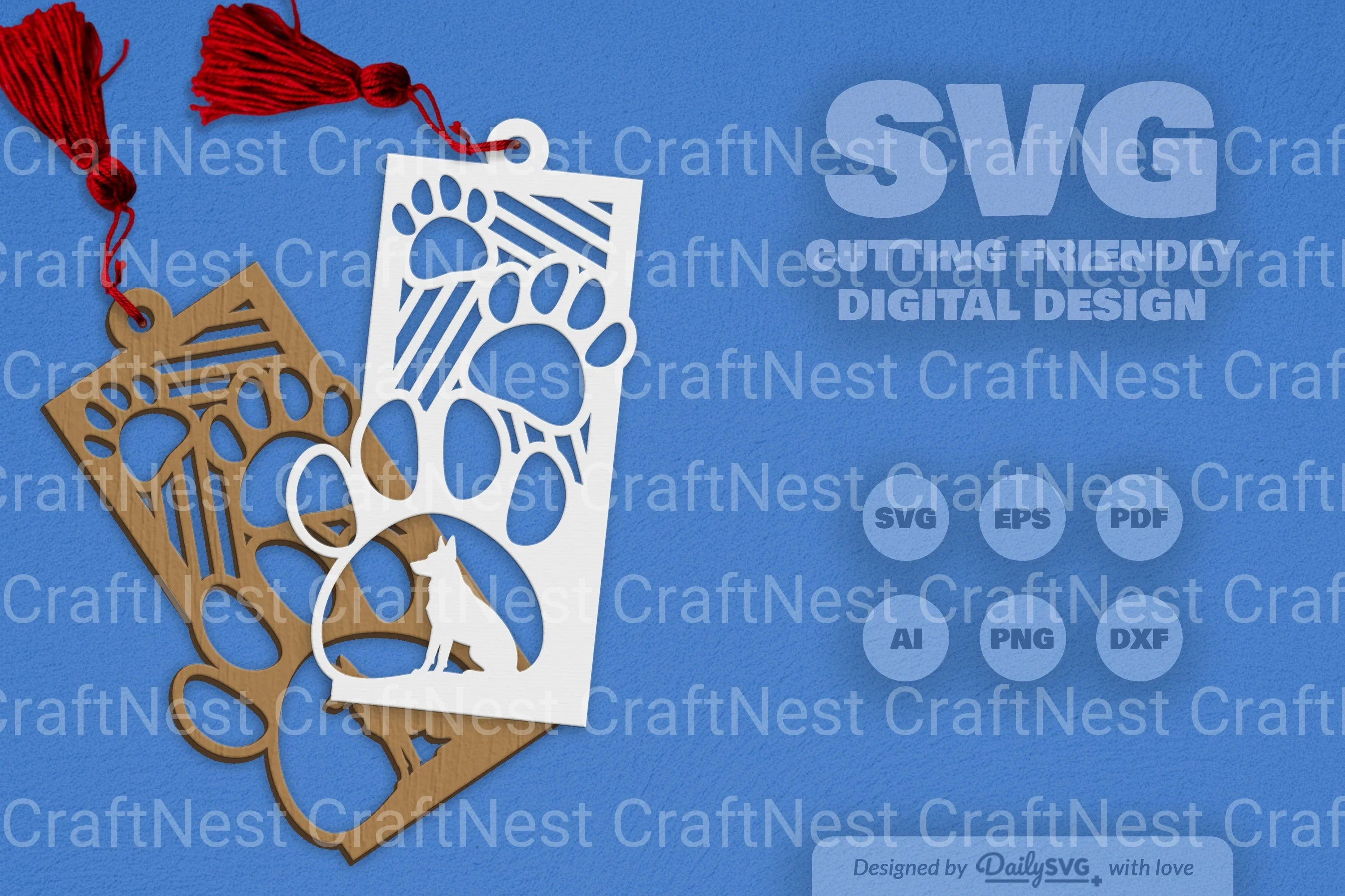 Dog Paw SVG Bundle