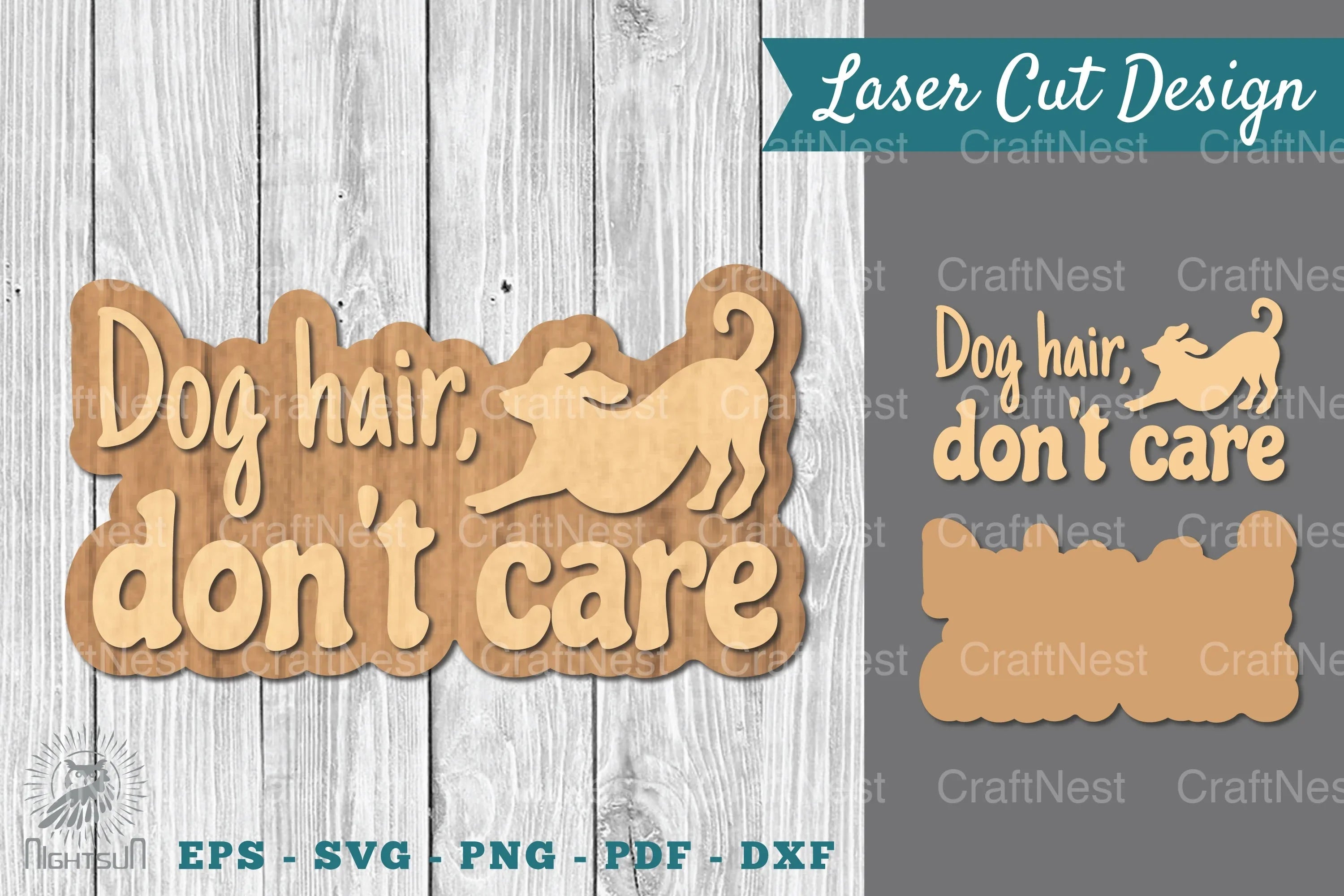 Dog Quotes Laser Cut Decoration Clipart Bundle - CraftNest - Digital Crafting and Art