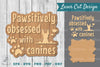 Dog Quotes Laser Cut Decoration Clipart Bundle