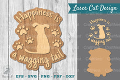 Dog Quotes Laser Cut Decoration Clipart Bundle - CraftNest - Digital Crafting and Art
