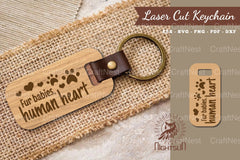 Dog Quotes Laser Cut Keychain Bundle - CraftNest - Digital Crafting and Art