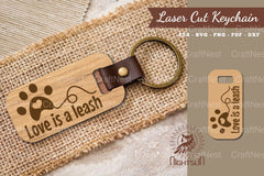 Dog Quotes Laser Cut Keychain Bundle - CraftNest - Digital Crafting and Art