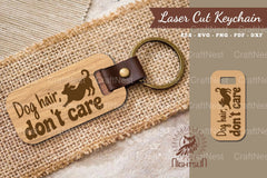 Dog Quotes Laser Cut Keychain Bundle - CraftNest - Digital Crafting and Art