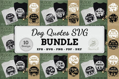 Dog Quotes SVG Bundle - CraftNest - Digital Crafting and Art