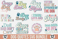 Dog Quotes SVG Bundle 1 - CraftNest - Digital Crafting and Art