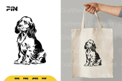 Cocker Spaniel Dog Pet Lovers SVG Bundle - CraftNest - Digital Crafting and Art