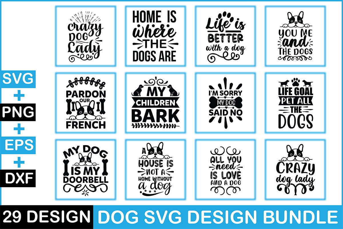 Dog SVG Bundle 17