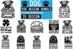Dog Design SVG Bundle 1 - CraftNest - Digital Crafting and Art
