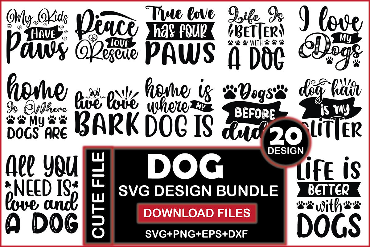 Dog SVG Bundle 14