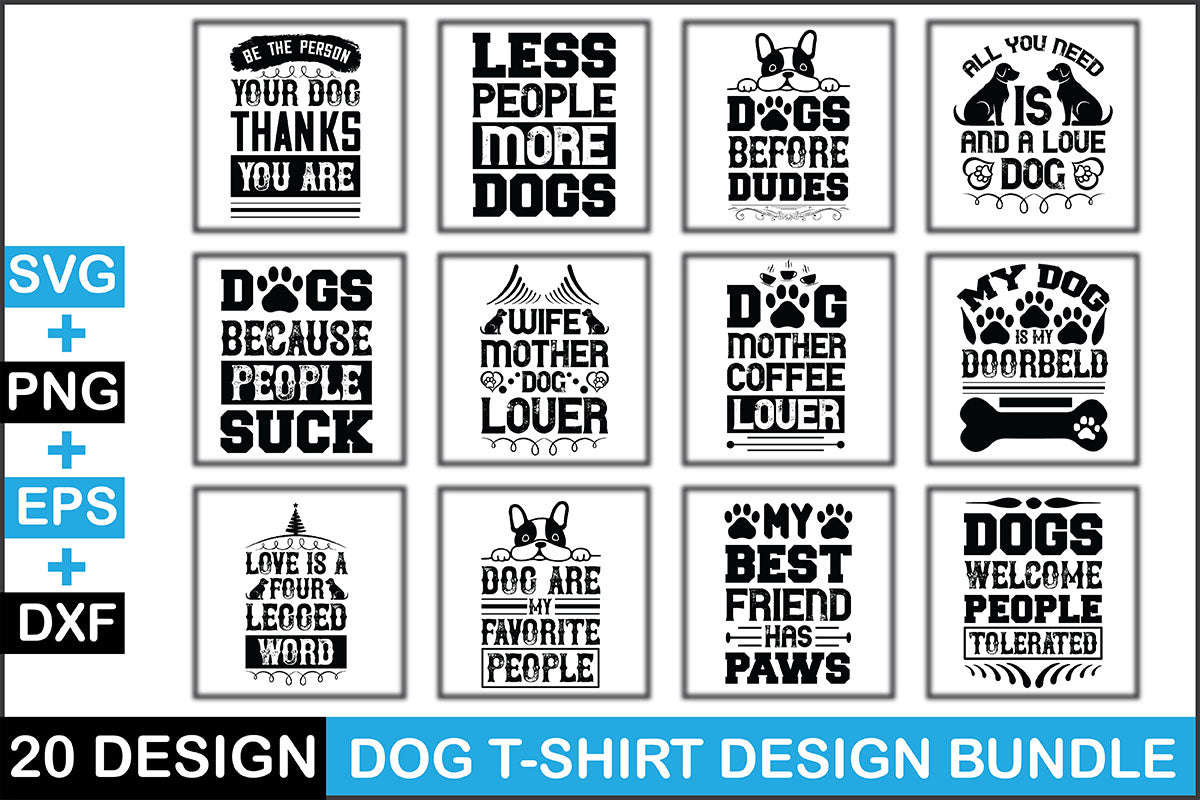 Dog T Shirt Bundle 6