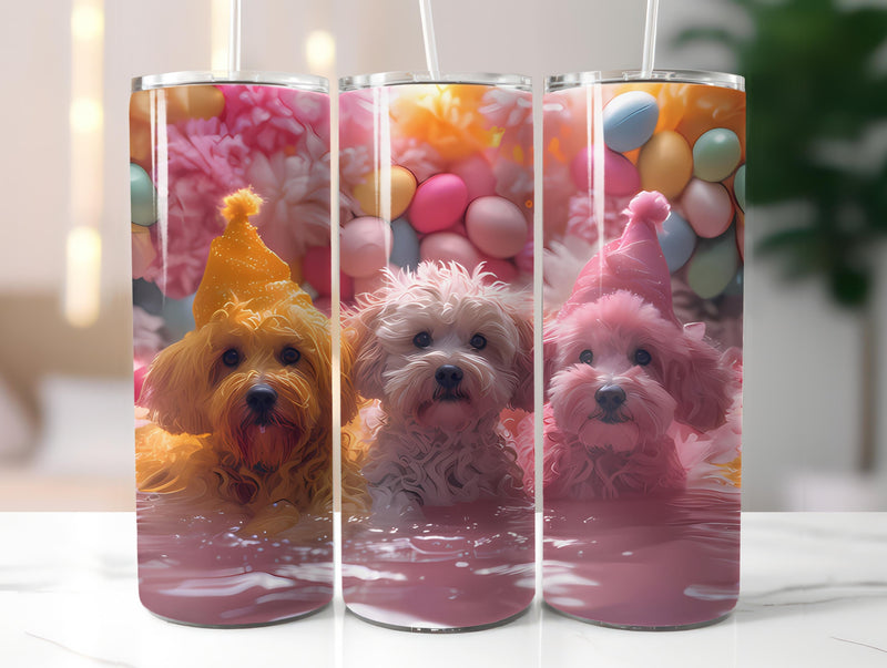Dogs Easter 4 Tumbler Wrap - CraftNest
