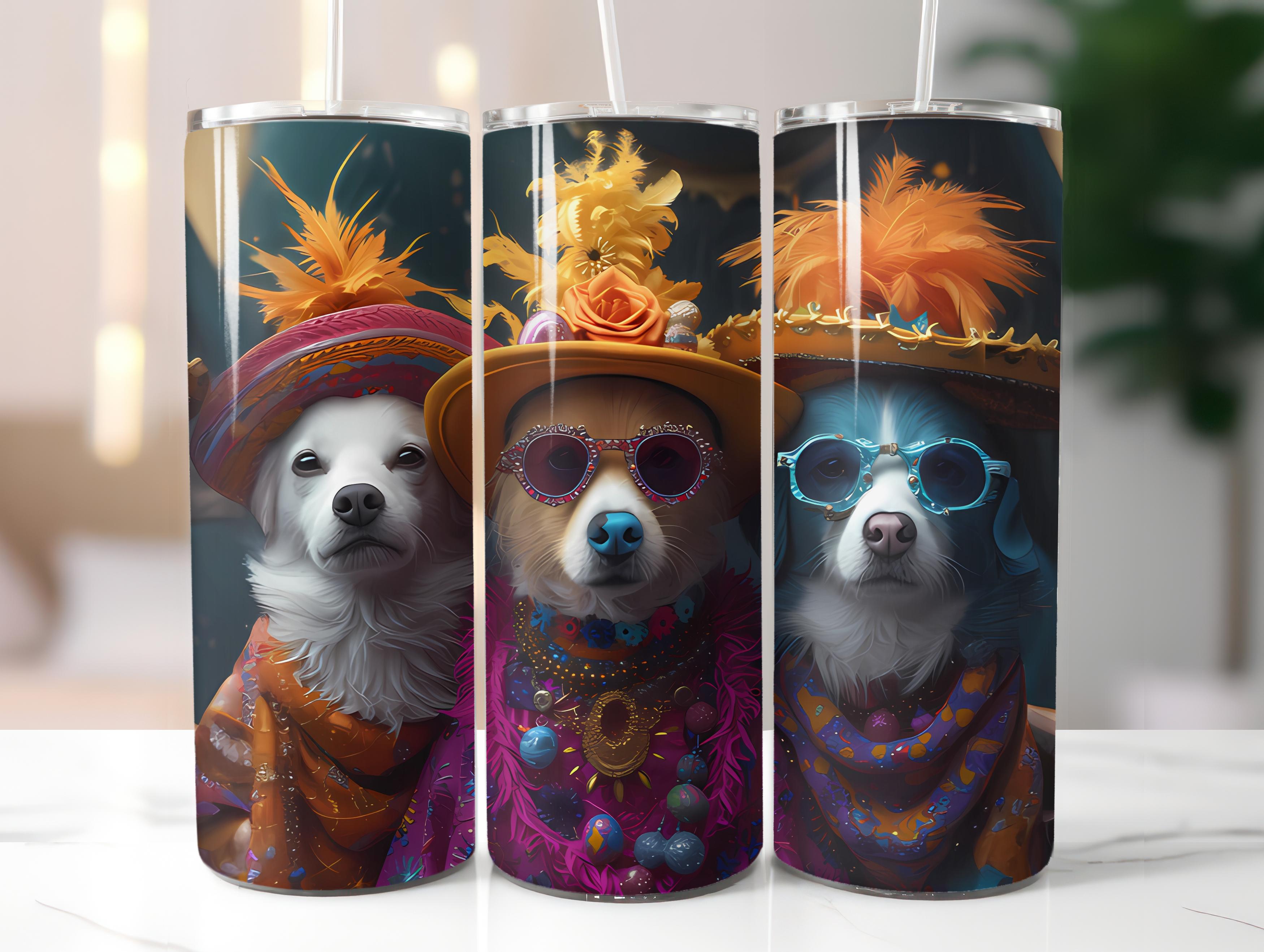 Dogs Easter 5 Tumbler Wrap - CraftNest