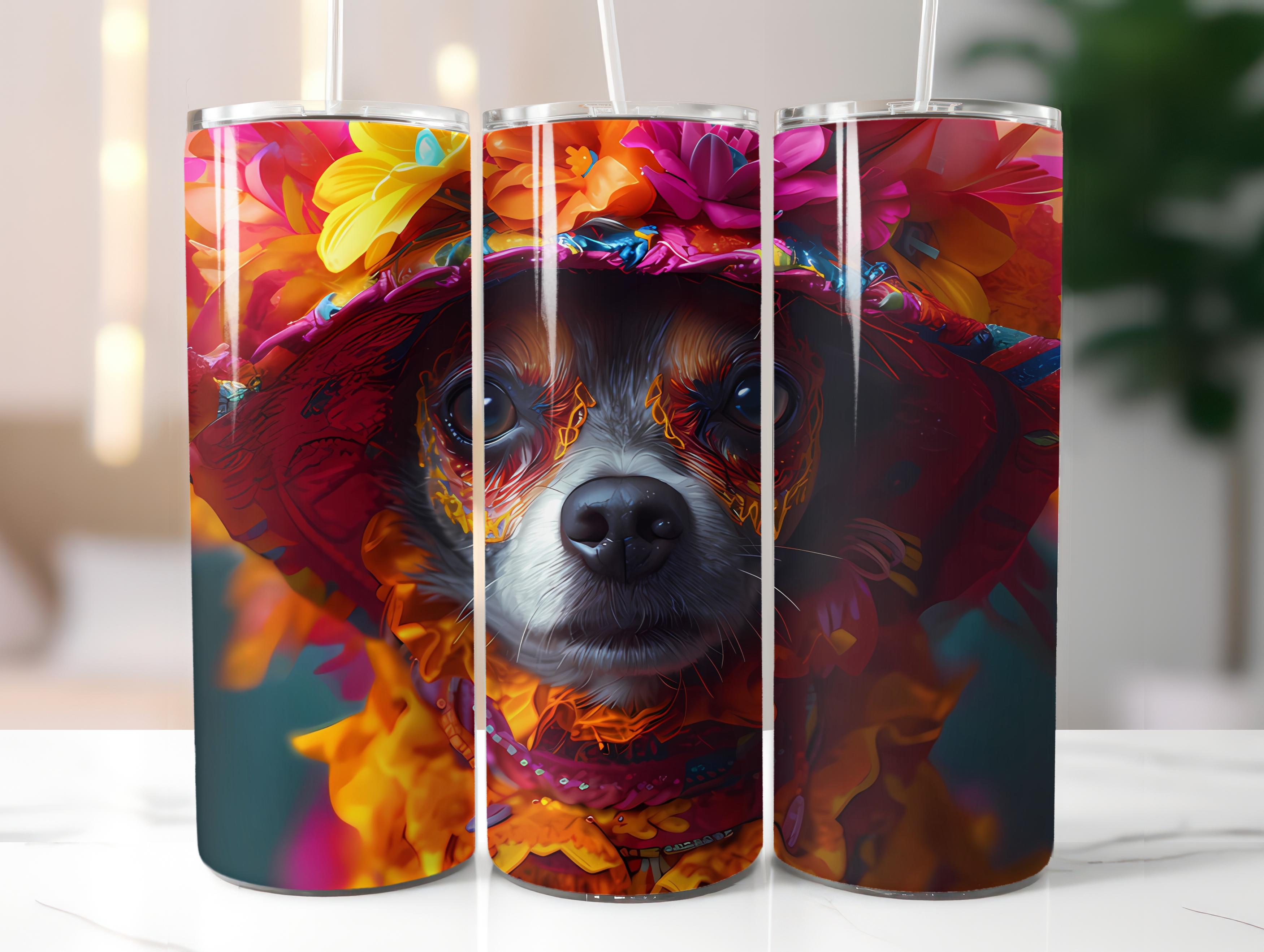 Dogs Easter 5 Tumbler Wrap - CraftNest