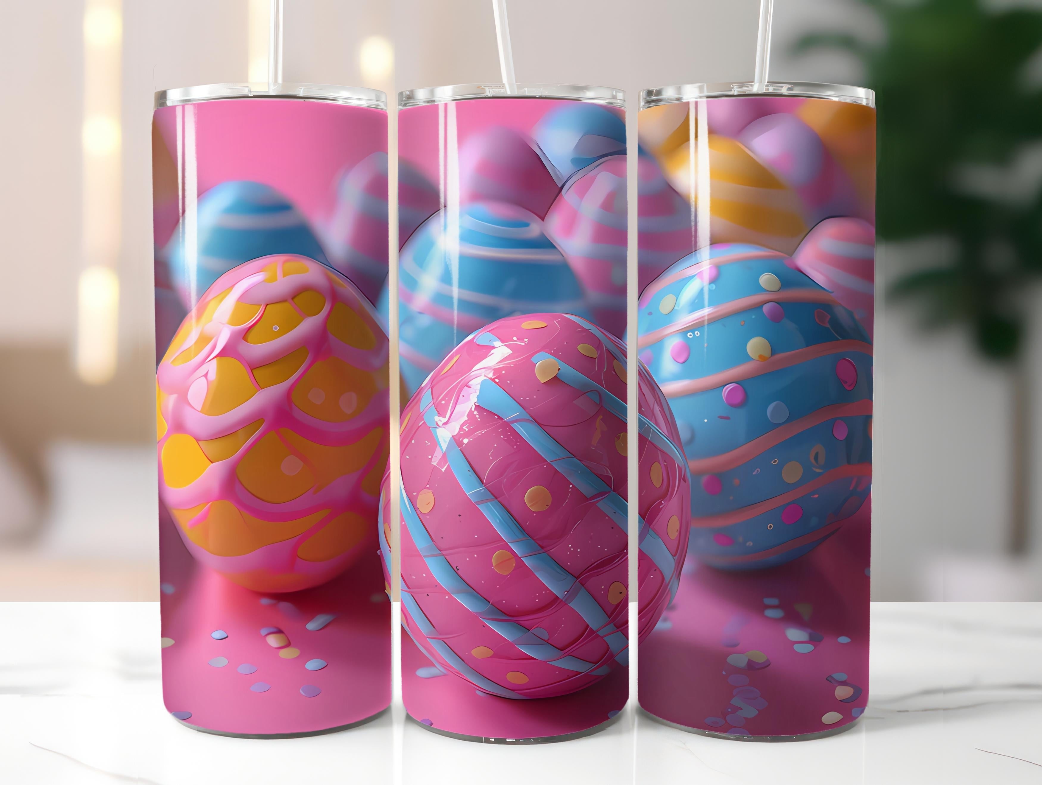 Dogs Easter 3 Tumbler Wrap - CraftNest