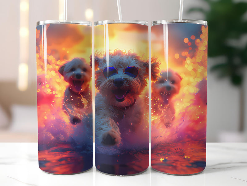 Dogs Easter 1 Tumbler Wrap - CraftNest