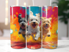 Dogs Easter 3 Tumbler Wrap - CraftNest