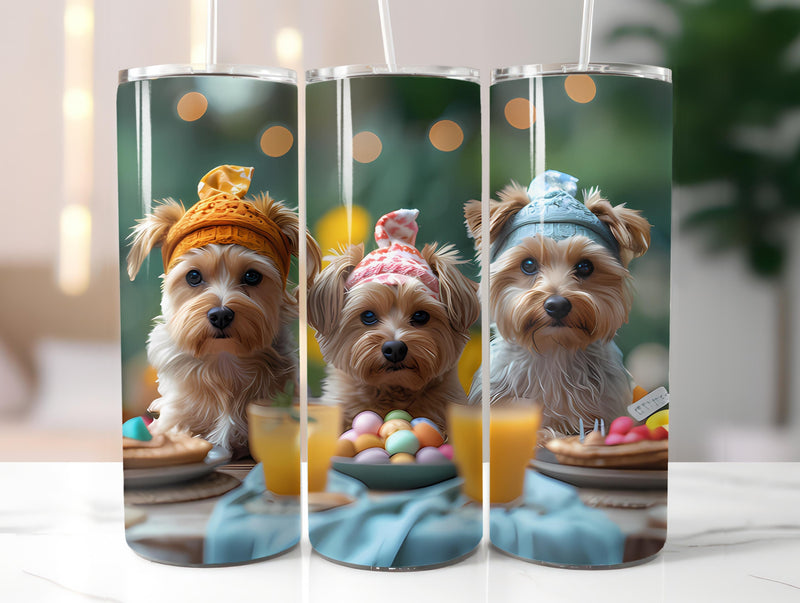 Dogs Easter 1 Tumbler Wrap - CraftNest