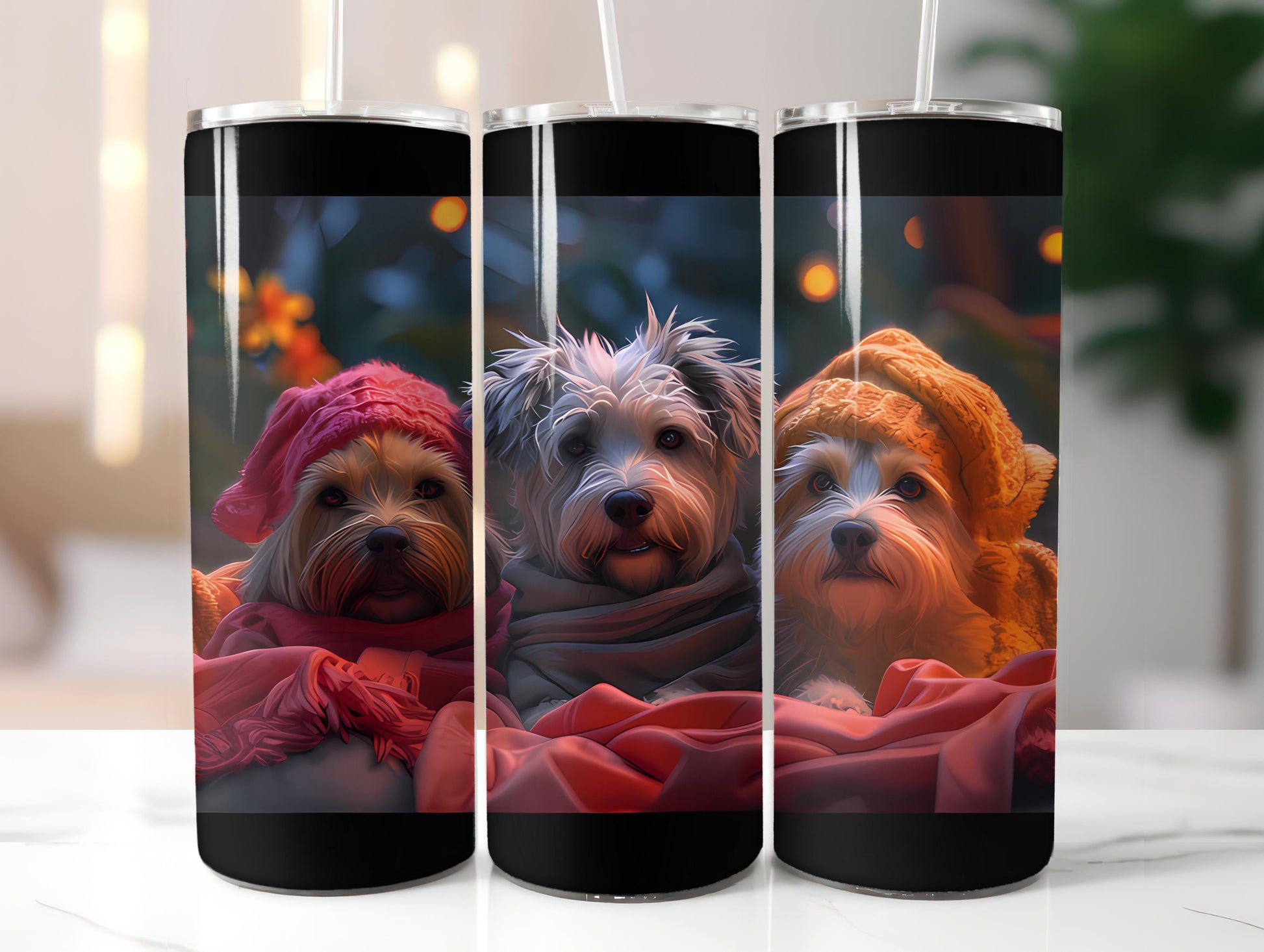 Dogs Easter 1 Tumbler Wrap - CraftNest