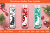 Dollar Candle Tree Christmas SVG Bundle