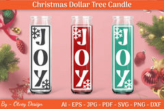 Dollar Candle Tree Christmas SVG Bundle - CraftNest - Digital Crafting and Art