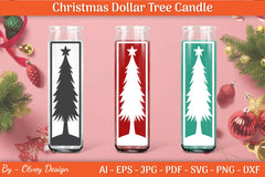 Dollar Candle Tree Christmas SVG Bundle - CraftNest - Digital Crafting and Art