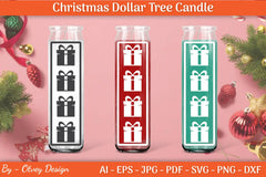 Dollar Christmas Candle Tree SVG Bundle - CraftNest - Digital Crafting and Art