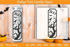 Dollar Tree Halloween Candle SVG Bundle - CraftNest - Digital Crafting and Art