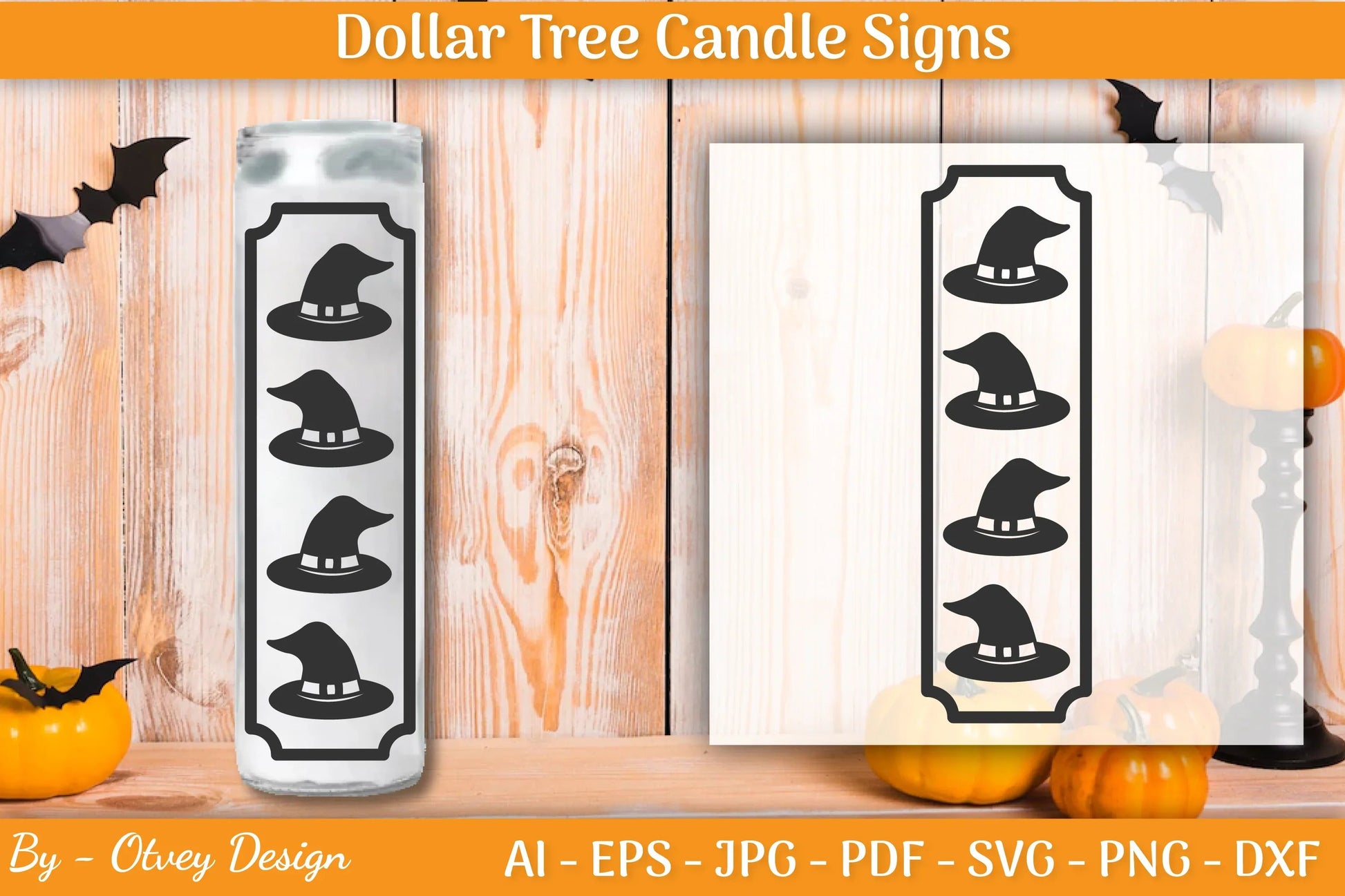Dollar Tree Halloween Candle SVG Bundle - CraftNest - Digital Crafting and Art