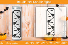 Dollar Tree Halloween Candle SVG Bundle - CraftNest - Digital Crafting and Art