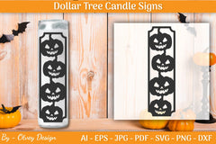 Dollar Tree Halloween Candle SVG Bundle - CraftNest - Digital Crafting and Art