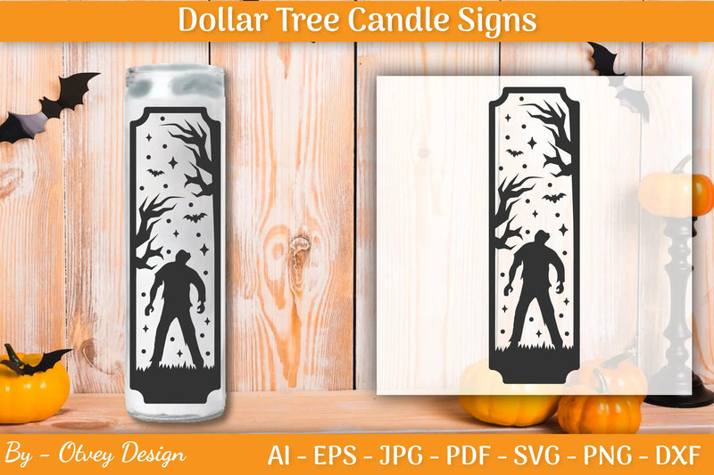 Dollar Tree Halloween Candle SVG Bundle - CraftNest - Digital Crafting and Art