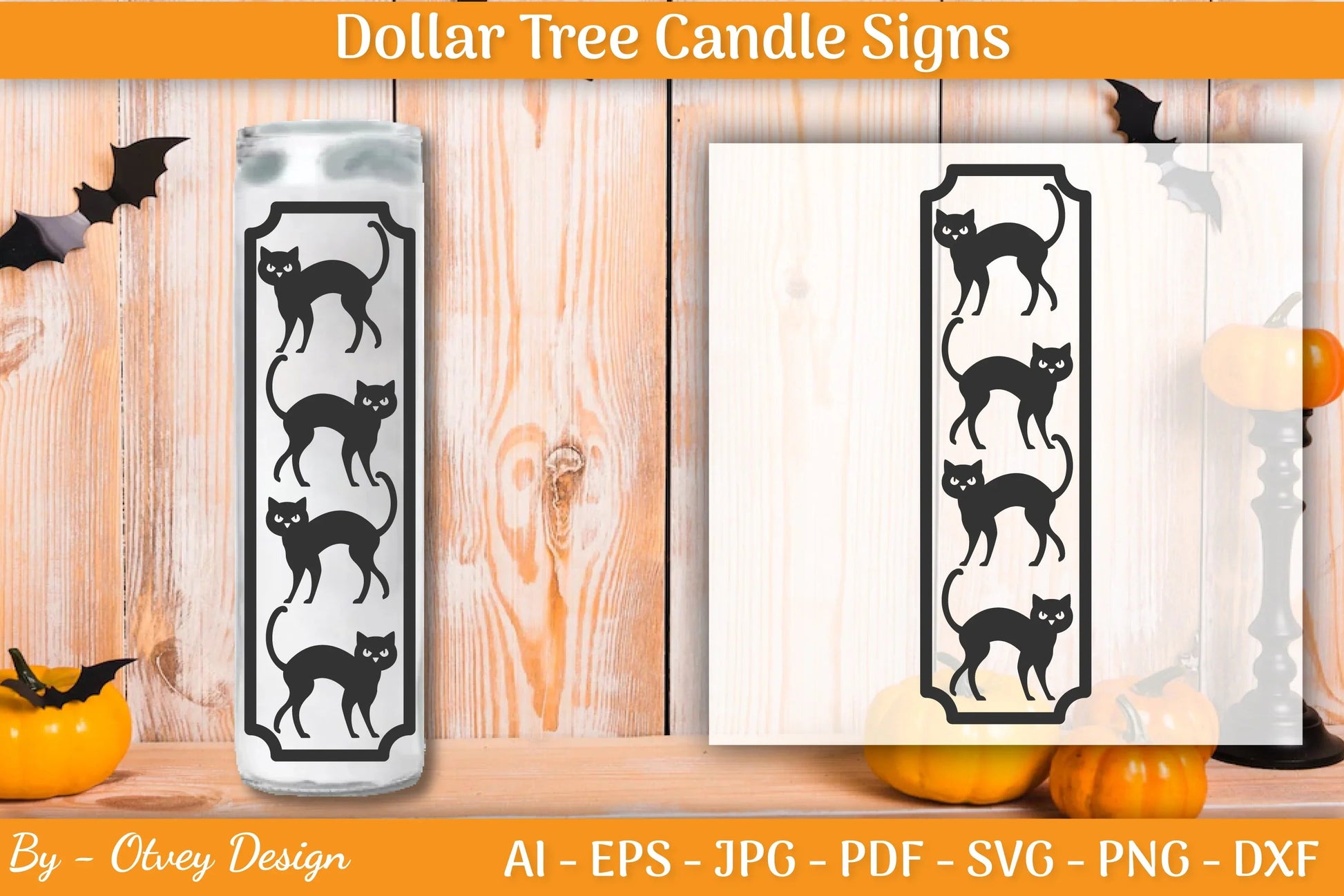 Dollar Tree Halloween Candle SVG Bundle - CraftNest - Digital Crafting and Art