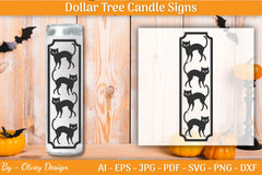 Dollar Tree Halloween Candle SVG Bundle - CraftNest - Digital Crafting and Art