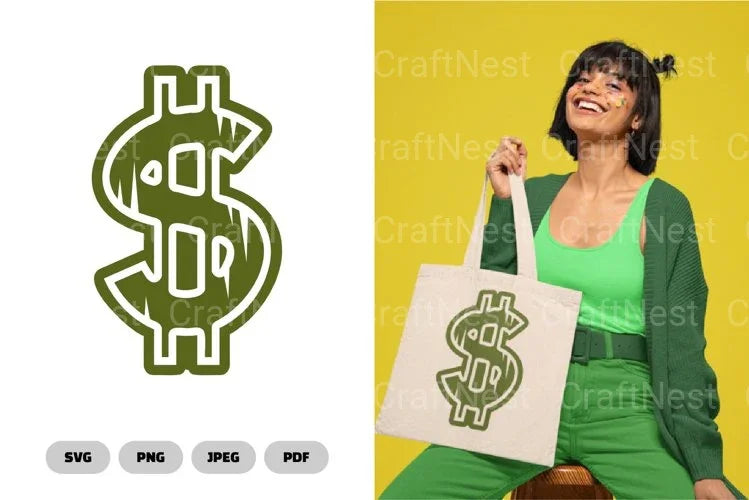 Dollar Money Symbol Clipart Bundle - CraftNest - Digital Crafting and Art