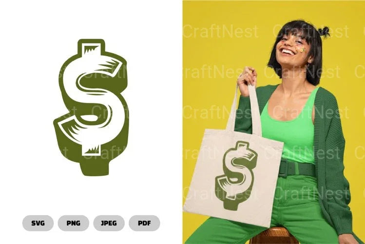 Dollar Money Symbol Clipart Bundle - CraftNest - Digital Crafting and Art