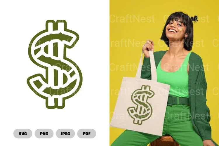 Dollar Money Symbol Clipart Bundle - CraftNest - Digital Crafting and Art