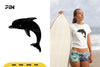 Dolphin Silhouette Clipart Bundle