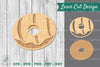 Donut Laser Cut Decoration Clipart Bundle