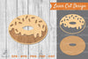 Donut Laser Cut Decoration Clipart Bundle