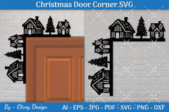 Door Corner Christmas SVG Bundle 7 - CraftNest - Digital Crafting and Art