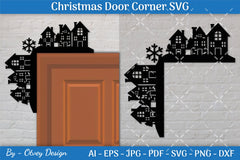 Door Corner Christmas SVG Bundle 8 - CraftNest - Digital Crafting and Art