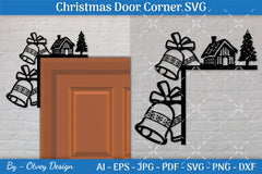 Door Corner Christmas SVG Bundle 9 - CraftNest - Digital Crafting and Art