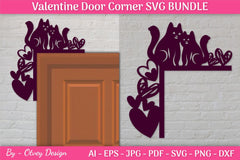 Door Corner Valentine SVG Bundle - CraftNest - Digital Crafting and Art