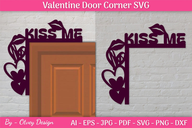 Door Corner Valentine SVG Bundle - CraftNest - Digital Crafting and Art