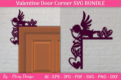 Door Corner Valentine SVG Bundle - CraftNest - Digital Crafting and Art