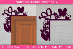 Door Corner Valentine SVG Bundle - CraftNest - Digital Crafting and Art