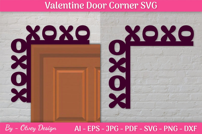 Door Corner Valentine SVG Bundle - CraftNest - Digital Crafting and Art