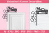 Valentine's Day Gnomes Door Corner SVG Bundle